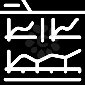 review internet store infographic glyph icon vector. review internet store infographic sign. isolated contour symbol black illustration