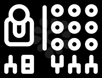 remote controle glyph icon vector. remote controle sign. isolated contour symbol black illustration
