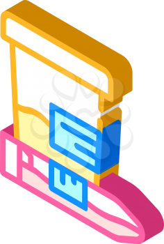 analysis packages isometric icon vector. analysis packages sign. isolated symbol illustration