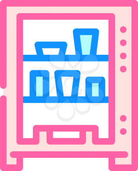 vending machine color icon vector. vending machine sign. isolated symbol illustration