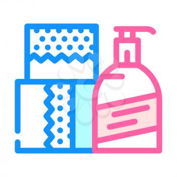 sanitary product department color icon vector. sanitary product department sign. isolated symbol illustration