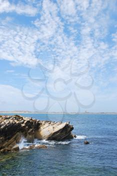 Royalty Free Photo of the Baleal Peniche Beach, Portugal