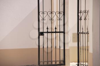 Royalty Free Photo of an Entrance Gate