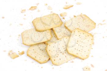 Royalty Free Photo of Cheese Crackers