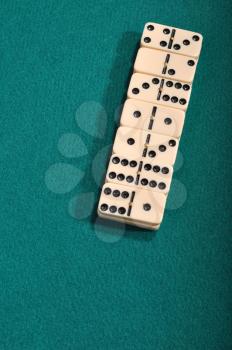 Royalty Free Photo of Domino Pieces