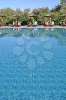 Royalty Free Photo of a Resort Swimming Pool