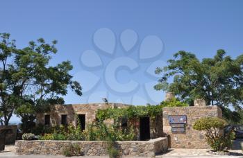 Royalty Free Photo of a Stone House in Antimahia (Kos), Greece