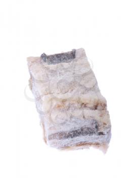 Royalty Free Photo of Salted Raw Cod Fish