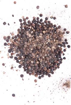 Royalty Free Photo of a Pile of Black Pepper
