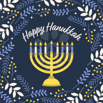 Royalty-Free Clipart Image for Hanukkah