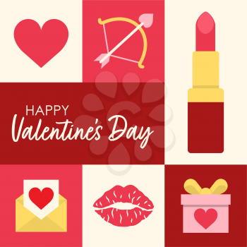 Royalty-Free Clipart Design for Valentine's Day