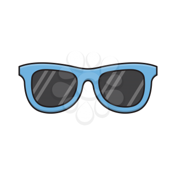 Royalty-Free Clipart Image of Sunglasses