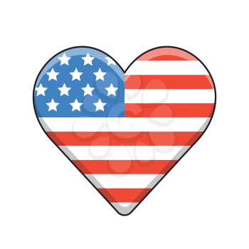 Royalty-Free Clipart Image Part of a 4th of July Independence Day Set