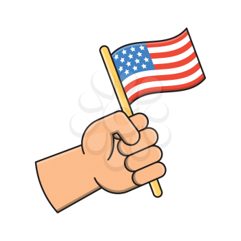 Royalty-Free Clipart Image Part of a 4th of July Independence Day Set