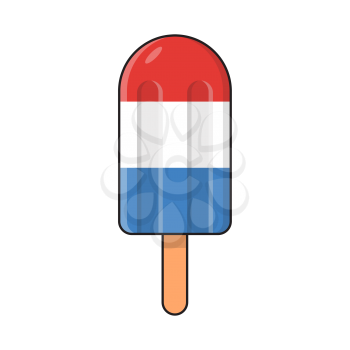 Royalty-Free Clipart Image Part of a 4th of July Independence Day Set