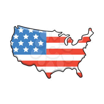 Royalty-Free Clipart Image Part of a 4th of July Independence Day Set