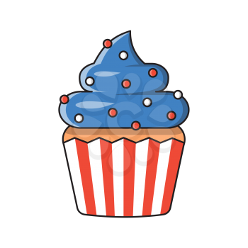 Royalty-Free Clipart Image Part of a 4th of July Independence Day Set