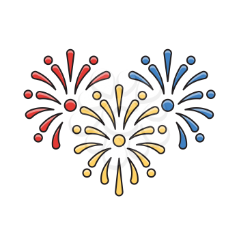 Royalty-Free Clipart Image Part of a 4th of July Independence Day Set