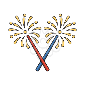 Royalty-Free Clipart Image Part of a 4th of July Independence Day Set