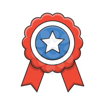 Royalty-Free Clipart Image Part of a 4th of July Independence Day Set