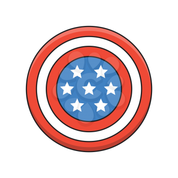Royalty-Free Clipart Image Part of a 4th of July Independence Day Set