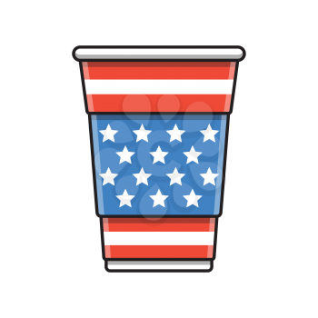 Royalty-Free Clipart Image Part of a 4th of July Independence Day Set