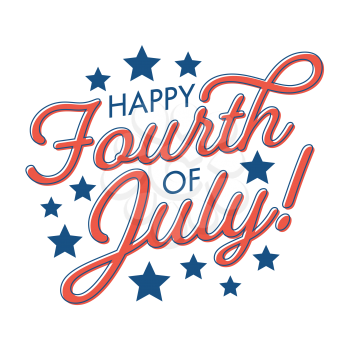 Royalty-Free Clipart Image Part of a 4th of July Independence Day Set