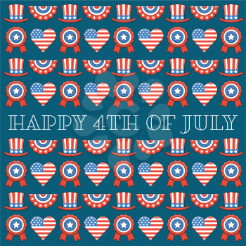 Royalty-Free Clipart Image Part of a 4th of July Independence Day Set