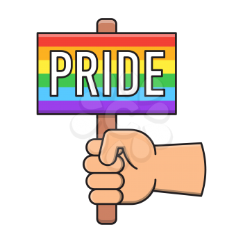 Royalty-free Clipart Image Part of a Pride Month Set