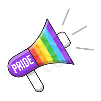 Royalty-free Clipart Image Part of a Pride Month Set