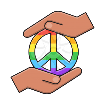 Royalty-free Clipart Image Part of a Pride Month Set