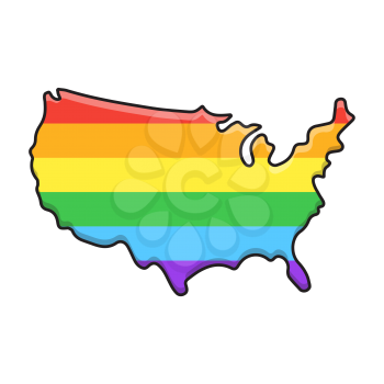 Royalty-free Clipart Image Part of a Pride Month Set