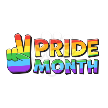 Royalty-free Clipart Images Part of Pride Month Set