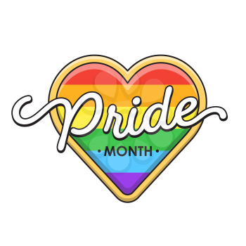 Royalty-free Clipart Images Part of Pride Month Set