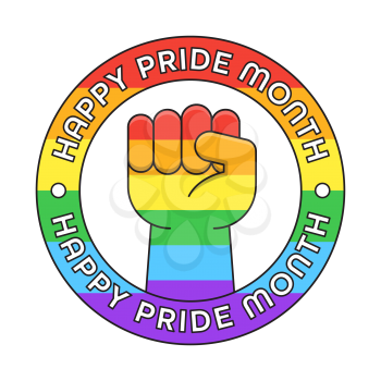 Royalty-free Clipart Images Part of Pride Month Set