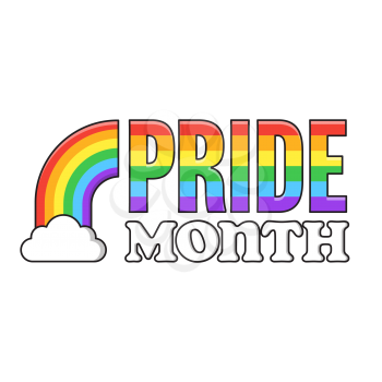 Royalty-free Clipart Images Part of Pride Month Set