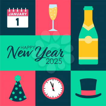 Royalty-Free Clipart Image for New Year