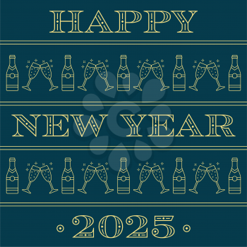 Royalty-Free Clipart Image for New Year