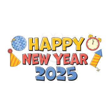 Royalty-Free Clipart Image for New Year