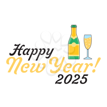 Royalty-Free Clipart Image for New Year