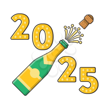 Royalty-Free Clipart Image for New Year