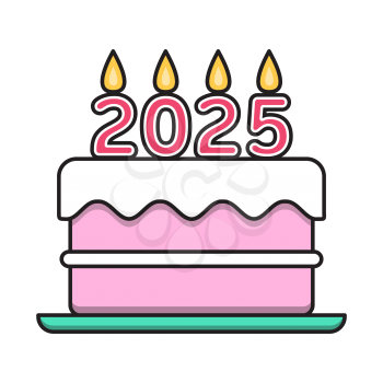 Royalty-Free Clipart Image for New Year