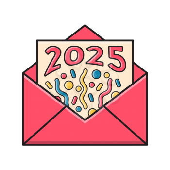 Royalty-Free Clipart Image for New Year