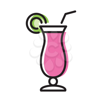 Royalty-Free Image of a Summer Drink
