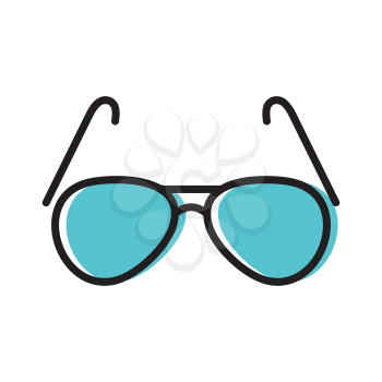 Royalty-Free Clipart Image of Sunglasses