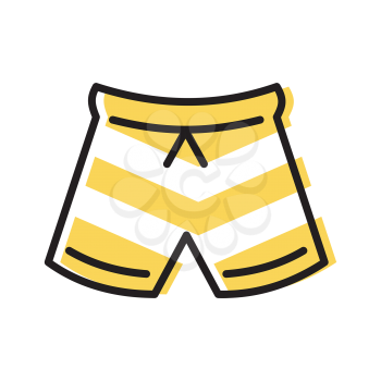 Royalty-Free Clipart Image of Shorts