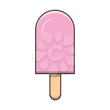 Royalty-Free Clipart Image of a Popsicle