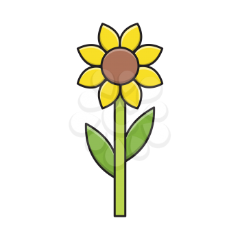 Royalty-Free Clipart Image Of A Flower
