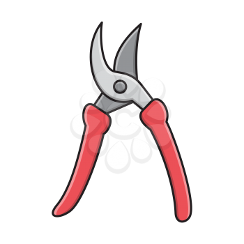 Royalty-Free Clipart Image Of Garden Shears