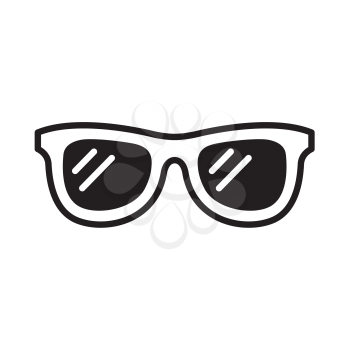 Royalty-free Clipart Image of Sunglasses